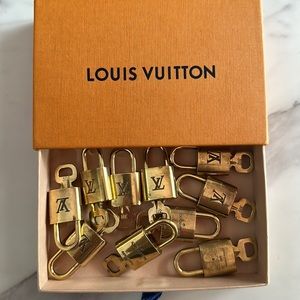 Preloved Louis Vuitton lock and key